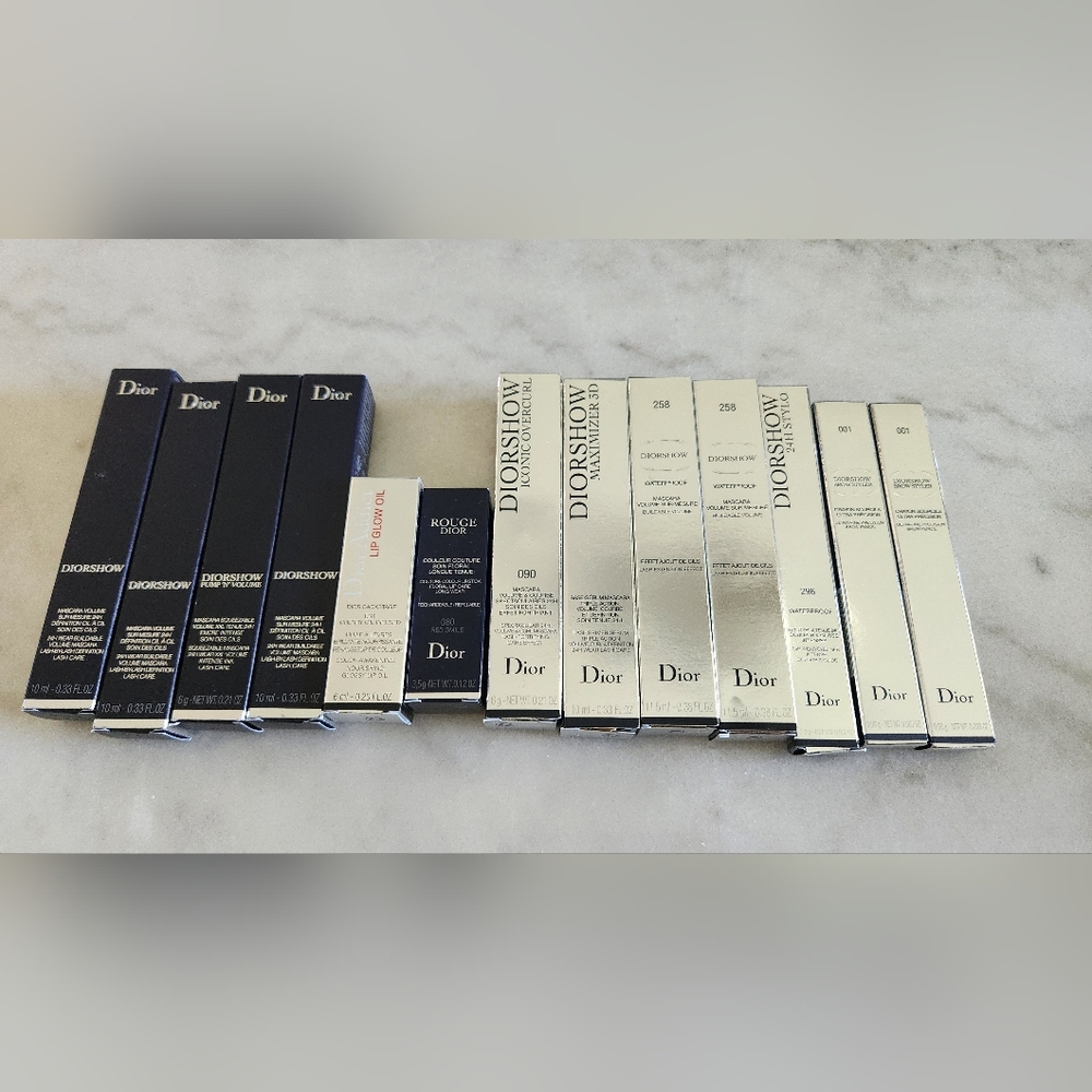 Box of Dior cosmetics